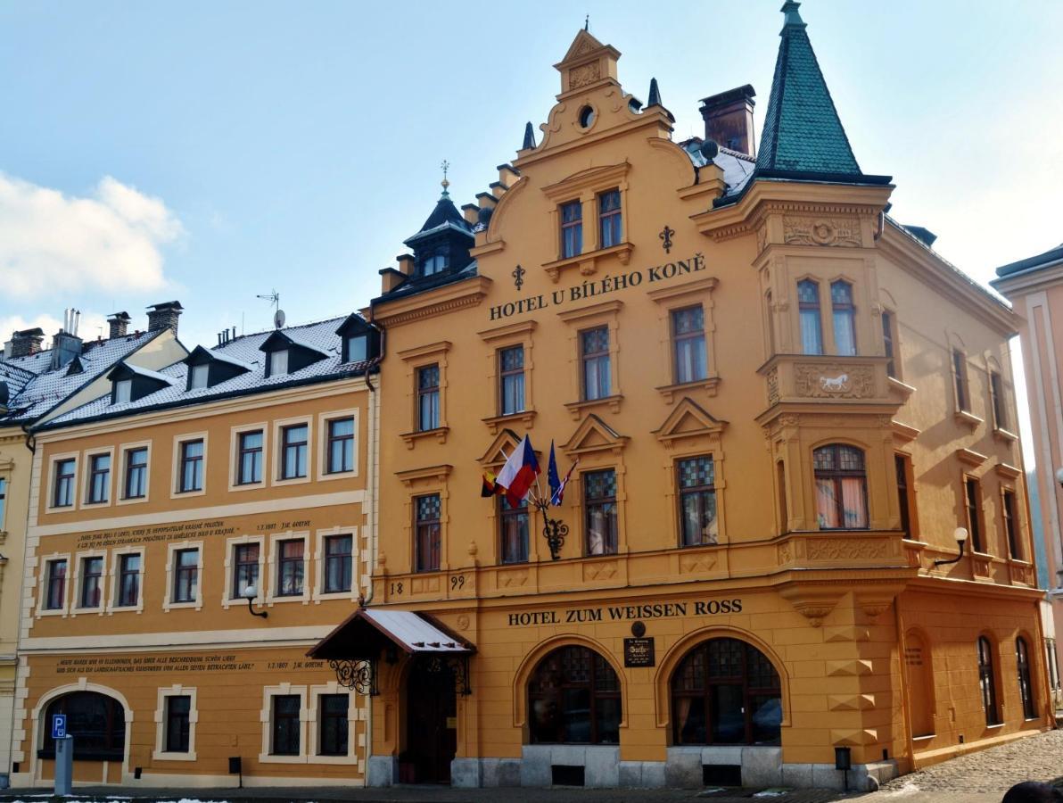 Hotel U Bileho Kone Loket Exterior foto